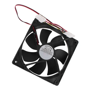 

PC Brushless DC 4 Pin Connector 7 Blades 12V 12cm 120mm Cooling Fan