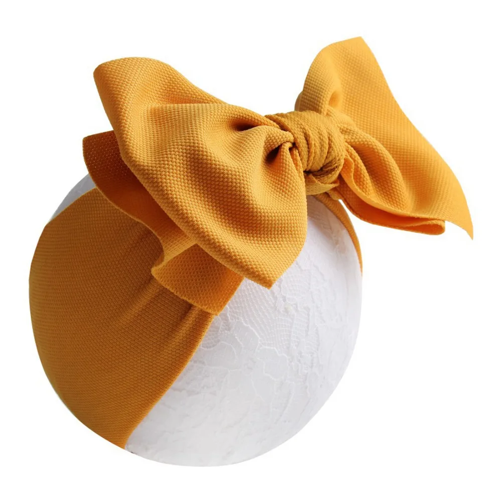 

10pcs 7"bow headband soft bowknot hair band wholesale baby girl hair band children SOFT BABY BAND FREE SHIPPING Party gift