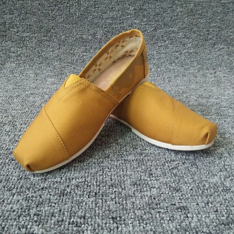 

Spring Summer Canvas Fisherman Flat Shoes Women Candy Colors Casual Fashion Espadrilles Ladies Light Weight Breathable Loafers