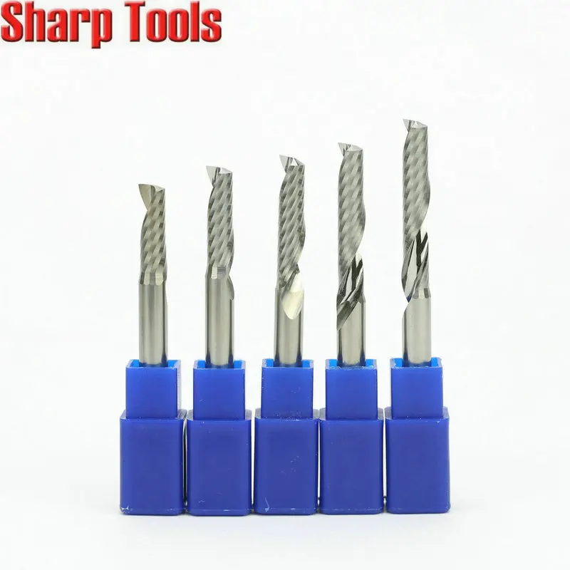 CNC Bit Good Hardness for PVC for Acrylic Density Board Wood End Mill Set End Mill