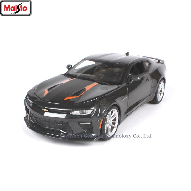 Maisto 1:18 2017 Chevrolet Camaro сплав Ретро модель автомобиля классическая украшение для коллекция подарок|Наземный