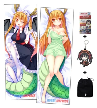 

Hobby Express Miss Kobayashi's Dragon Maid Dakimakura Japanese Hugging Body Pillow Cover H-TOHRU-A