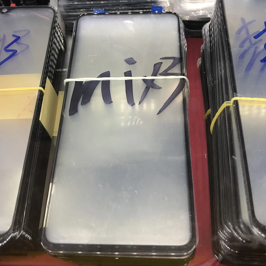 

Original new Touch Panel For XiaoMi Mi Mix 3 Touch Screen Front Glass Lens Cover black Repair parts