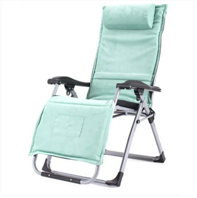 Simple modern high quality folding bed couch Pavilion lunch nap chair beach office folding chair free shipping