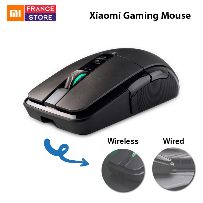 Оригинальная игровая мышь Xiaomi беспроводная RGB свет dpi Программирование 7200