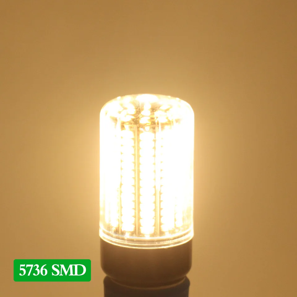 Bombillas LED Bulb E27 SMD 5736 lamparas LED Light 28 40 72 108 132 156Leds Lampada LED Lamp E14 85-265V Ampoule Candle Luz Bombillas LED Bulb E27 SMD 5736 lamparas LED Light 28 40 72 108 132 156Leds Lampada LED Lamp E14 85-265V Ampoule Candle Luz