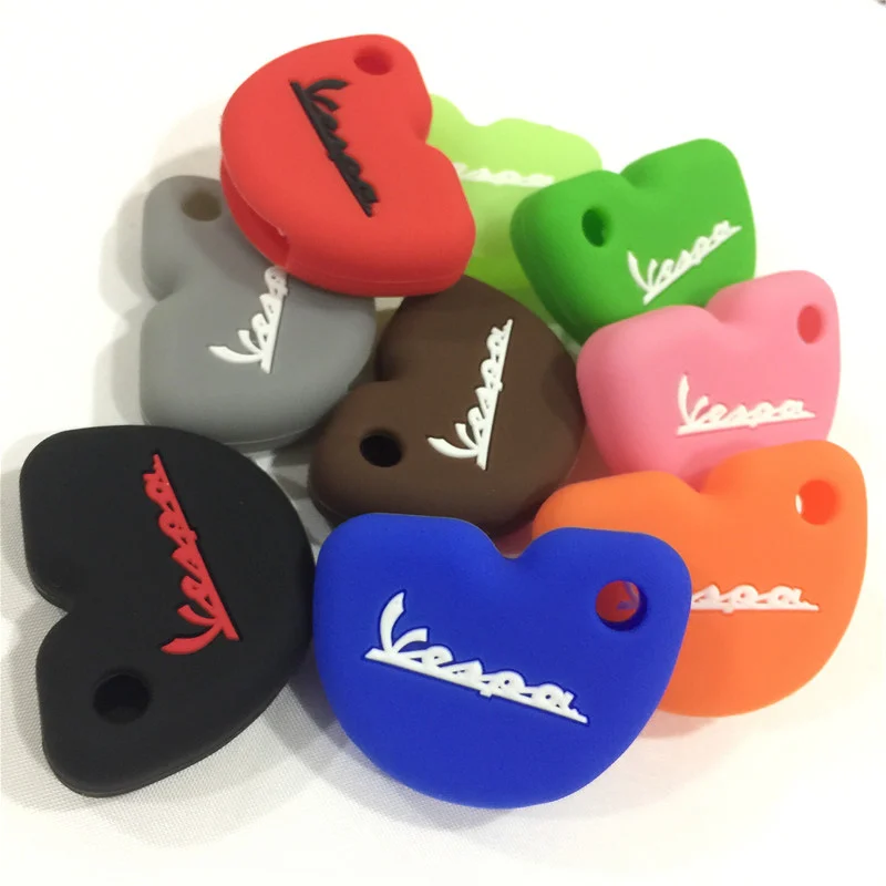Силиконовый чехол для ключей Vespa piaggio new fly gts super 300 Gilera Nexus 500 защита ключей|silicone cover