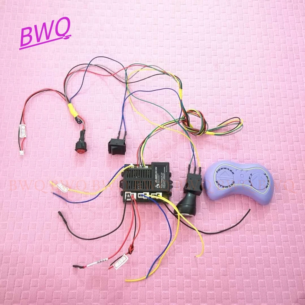 Kids Power Wheels 12V Children electric car DIY kit wires switch and