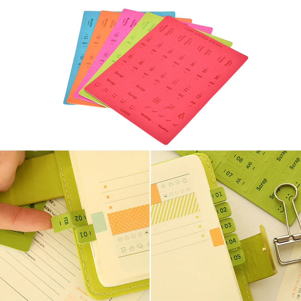 1 клейкий лист простые и практичные наклейки для дневника стикеры s/Липкие заметки/Papeleria/канцелярские товары высокого качества