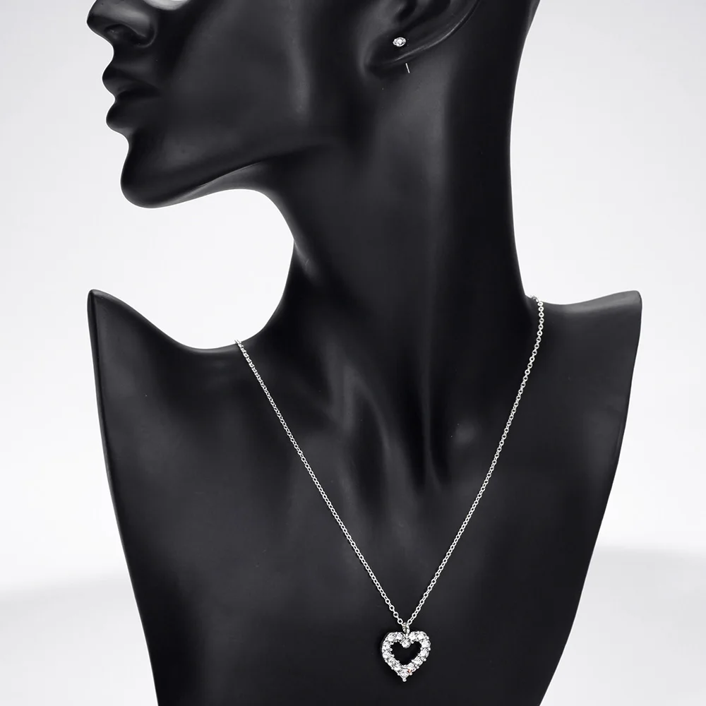 Комплект из колье и серёг с кристаллами Swarovski|necklace with earrings|earrings necklaceneoglory jewelry sets |