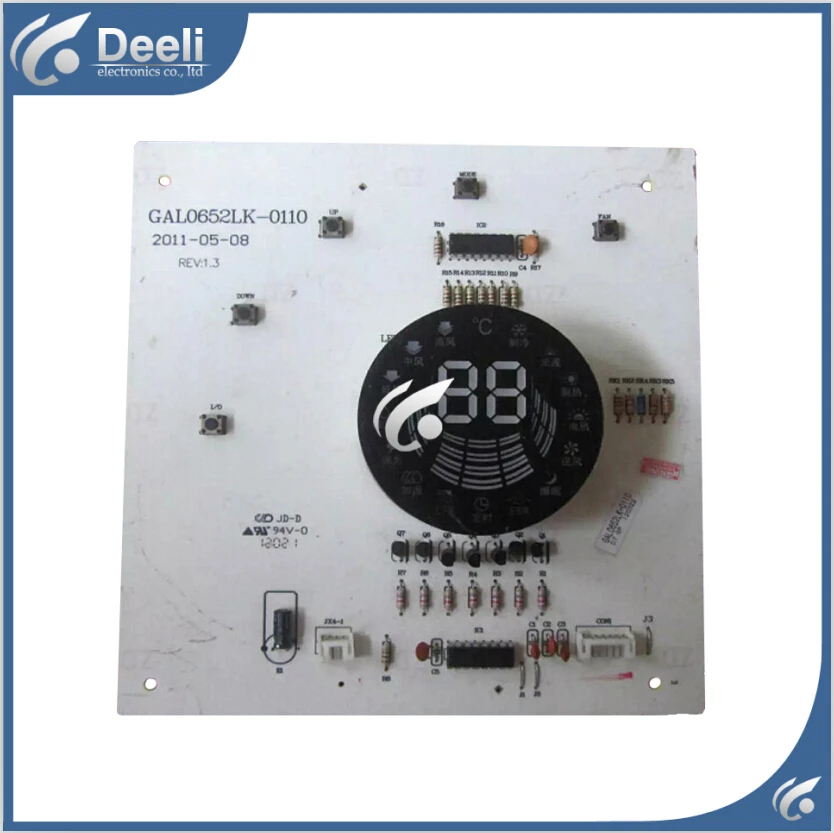 

95% new good working for air conditioning computer board Display receiving plate GAL0652LK-0110 board