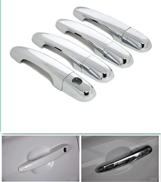 

New Chrome Car Door Handle Cover Trim Accessories For Kia Sportage 2005 2006 2007 2008 2009 2010 Free Shipping