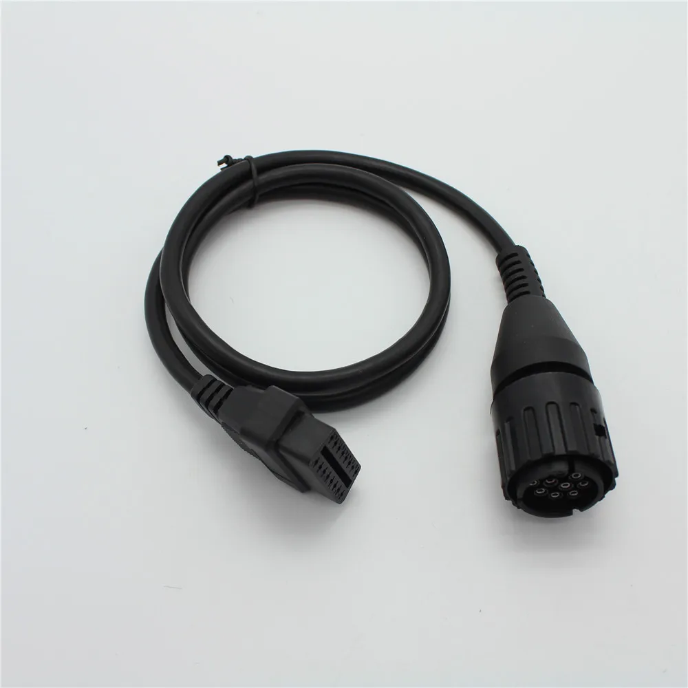 Для BMW ICOM D кабель мотоциклы 10 Pin адаптер 10Pin для 16Pin OBD2 OBDII Диагностический I COM A2