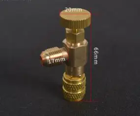 

R410 A/C предохранительный клапан от R410 Female к R410 Male латунный адаптер