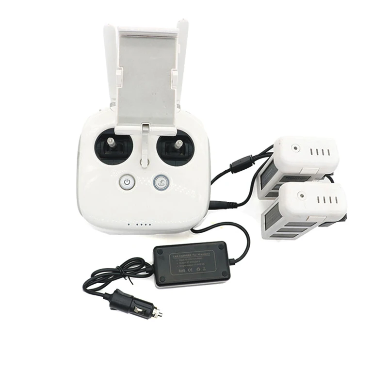 3 in 1 Double battery car charger remote control charging outdoor charge for DJI Phantom 3 Drone Professional Advanced  accessories 1 (1)