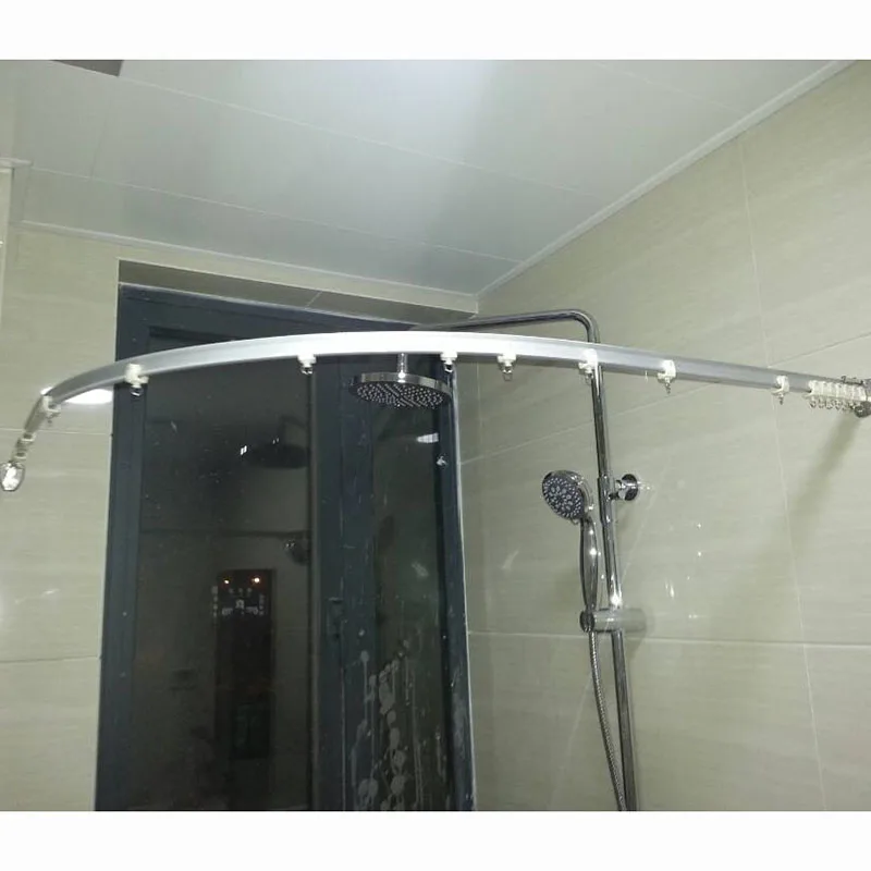 U Shaped Curved Shower Curtain Rail L Shaped Shower Curtain Rod