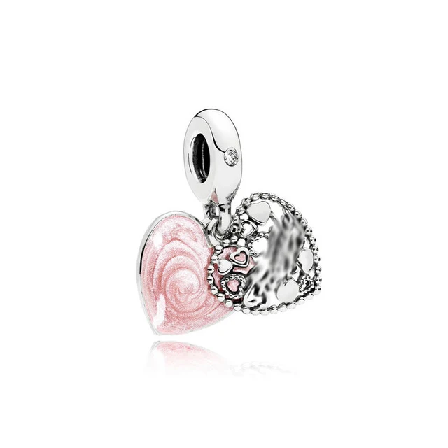 

SIENTO 100% 925 Sterling Silver 1:1 796459EN28 Love Makes a Family Hanging Original Women Fashion Jewelry Free Shipping