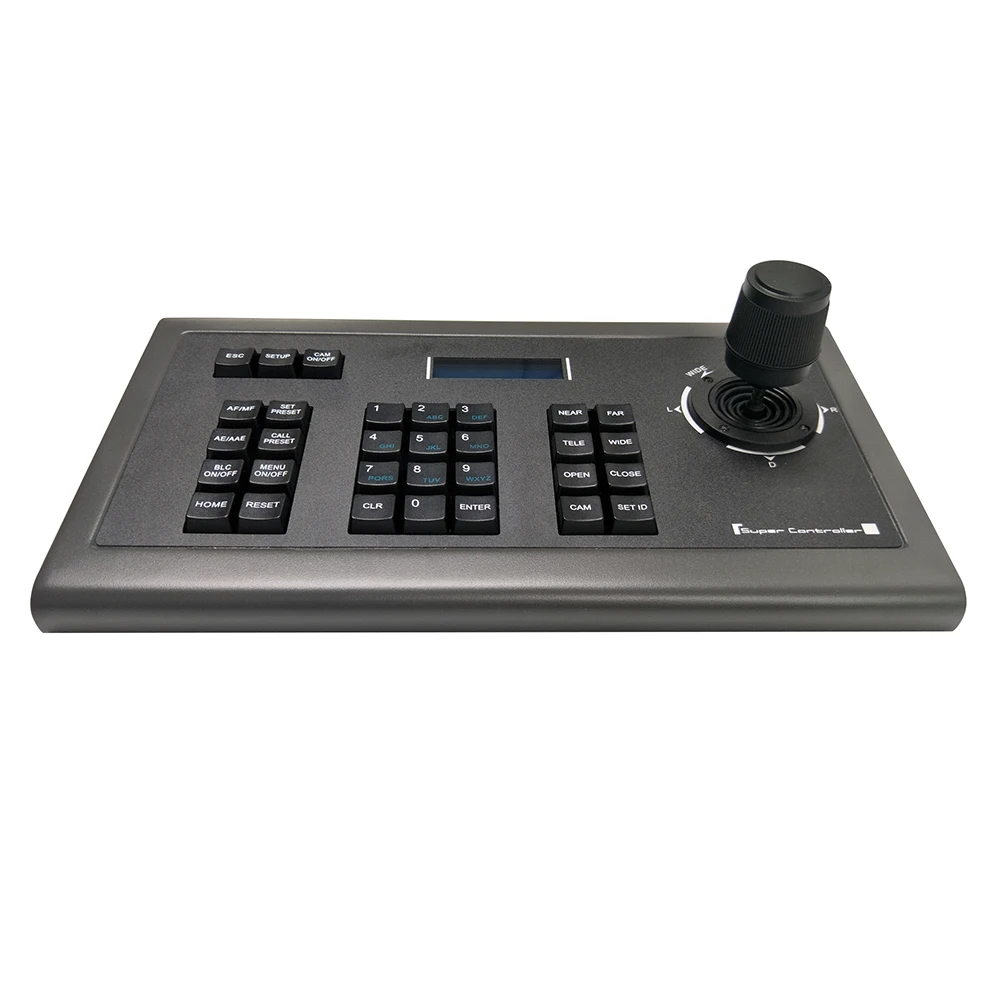 RS232 Visca hd sony видеокамера контроллер 3D джойстик Клавиатура PELCO протокол управления для видеонаблюдения ПТЗ ахд SDI TVI камера CVI