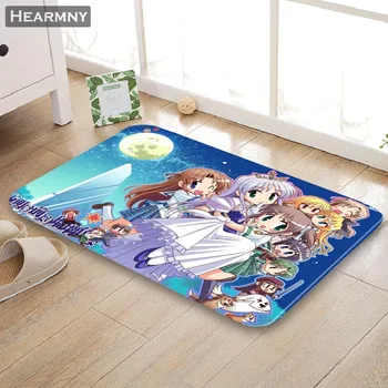 

HEARMNY New Doormat Do Re Mi Anime Anime Home Mat Machine Made Anti Slip Carpet Living Room/Hallway Bath Mat For Kids Gift