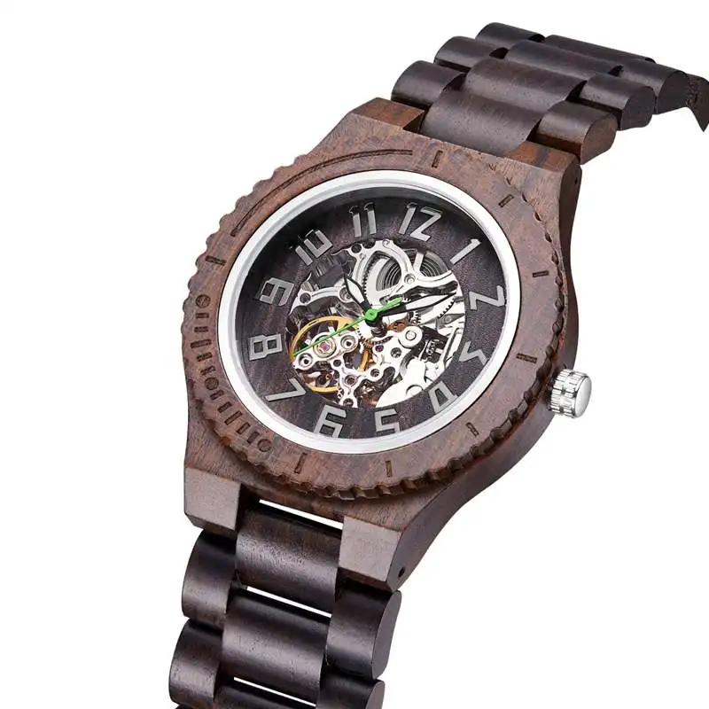 TJW التلقائي ساعات آلية الرجال خشبية الفاخرة ووتش الخشب خمر كبيرة الحجم الرجال هدية ساعة اليد relogio masculino TJW التلقائي ساعات آلية الرجال خشبية الفاخرة ووتش الخشب خمر كبيرة الحجم الرجال هدية ساعة اليد relogio masculino