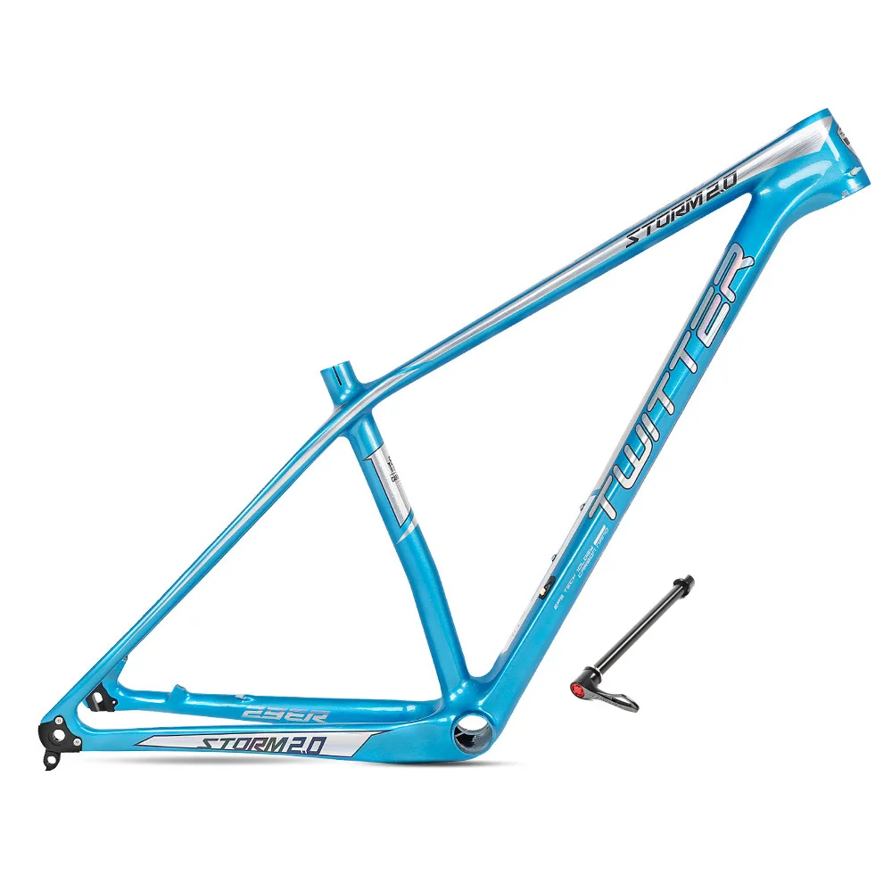 Clearance Storm2.0-Thru-Axle Mtb Carbon Frame 27.5er 29er XC Grave Mountain Bike Mtb Frames EPS Cable Internal Stoving Varnish 15 17 19 0 Clearance Storm2.0-Thru-Axle Mtb Carbon Frame 27.5er 29er XC Grave Mountain Bike Mtb Frames EPS Cable Internal Stoving Varnish 15 17 19 0