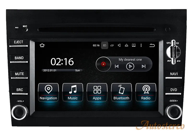 Top 6.2" Android Car GPS Navigation Anti-dazzling Screen Radio DVD Player for Porsche 911 997 CAYMAN 2005-2008 BOXTER 2005-2012 1