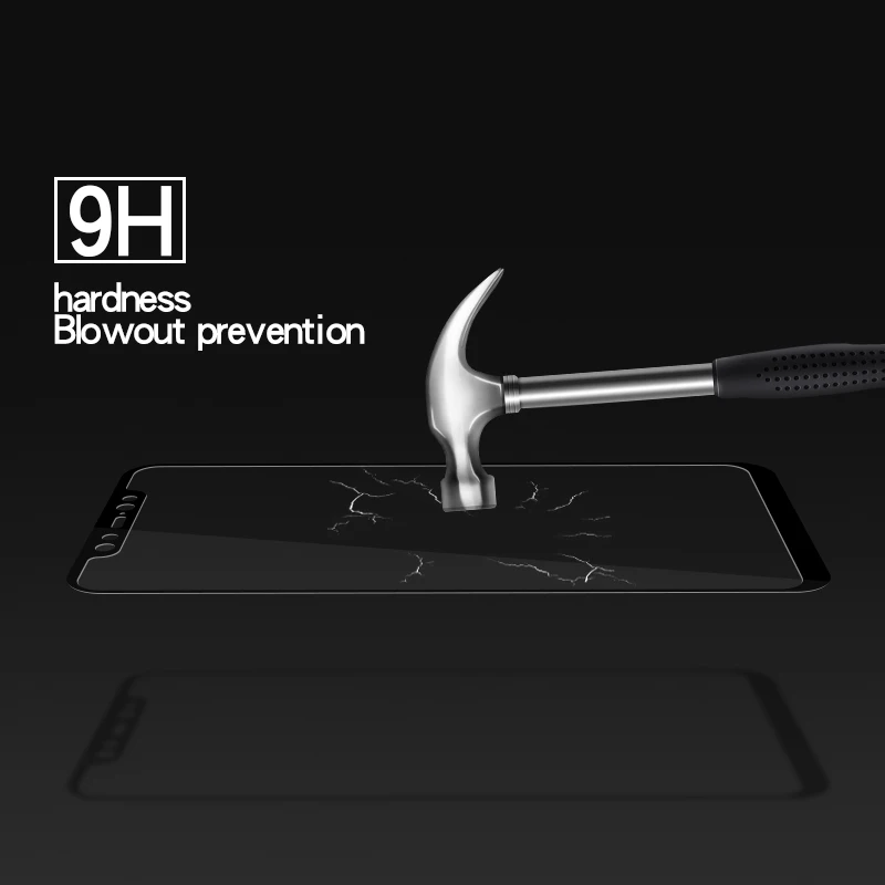 3D закаленное стекло для Xiaomi Mi 8 Pro двойной дисплей полное покрытие защитная пленка