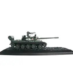 1: 72 Масштаб советский T-55A-1968 боевой танк армия Танк модель игрушки