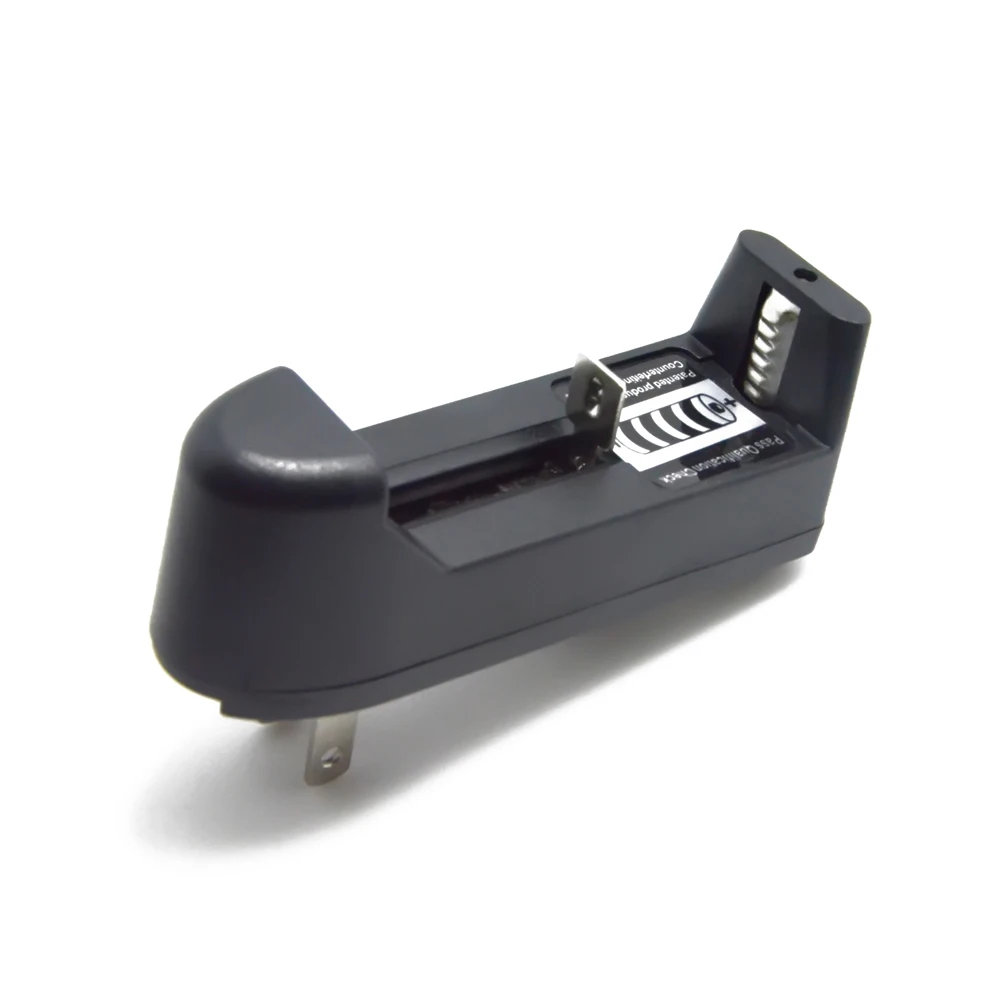 3.7V 18650 Battery Charger Wall Travel Single 18650 Charger US Plug For 3.7V CR123A 14500 Li-ion Rechargeable Battery