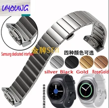 UYOUNG Samsung Gear S2 R720 sport watch strap with stainless steel smart