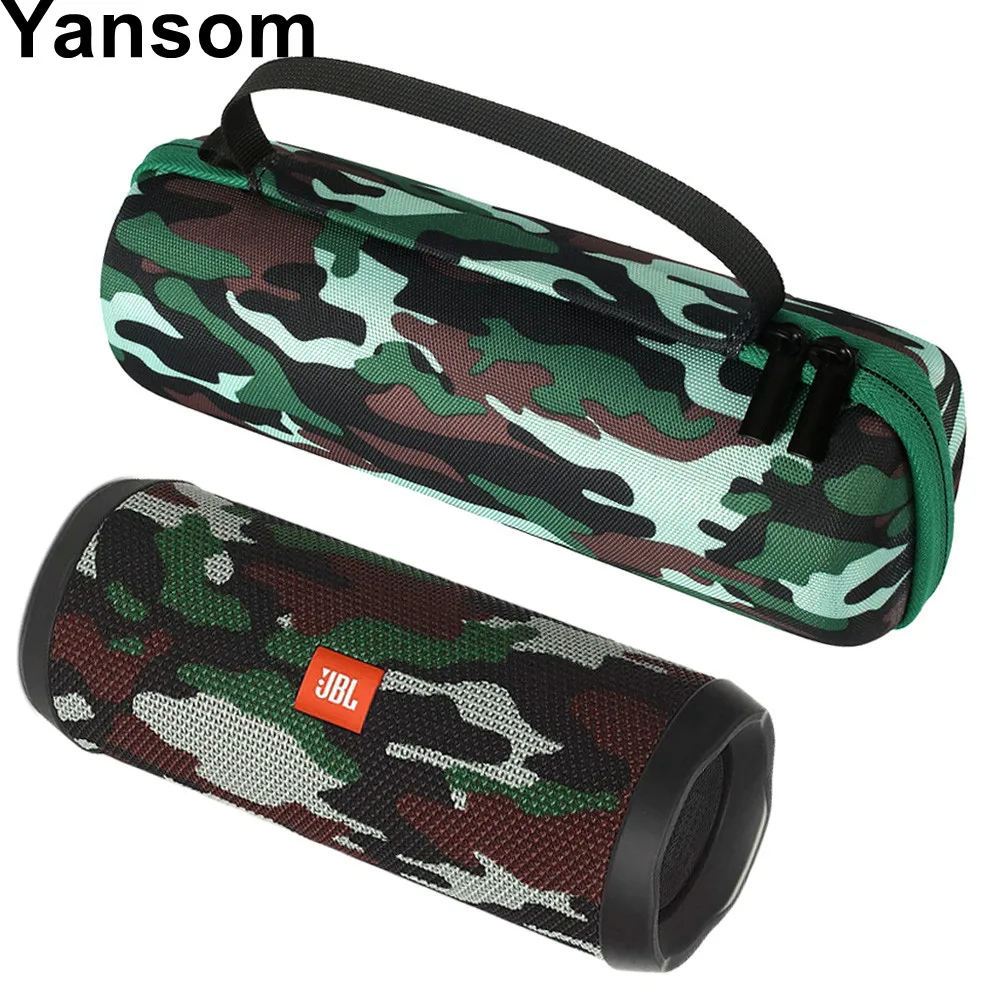 

Camouflage Hard Case for JBL Flip 4 Portable Bluetooth Speaker Carry Bag Protective Travel Box