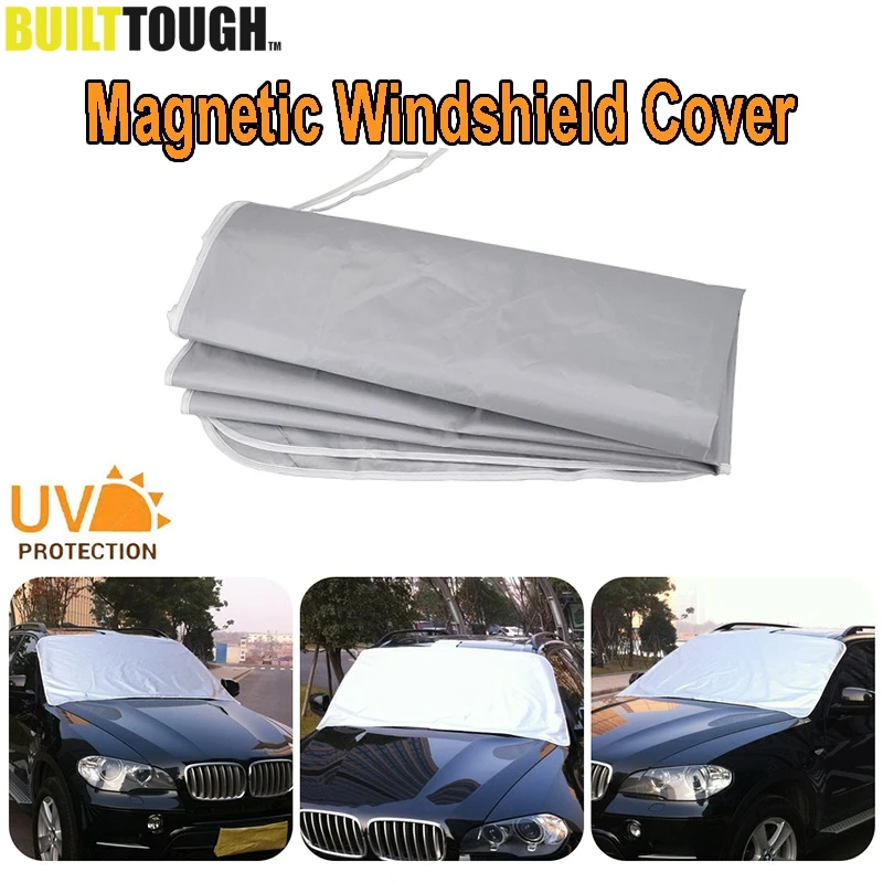 

MAGNETIC Auto Snow Cover Car Windshield Windscreen Shade Sunshade Sun Visor Blind Front Window Screen Ice Frost Protector