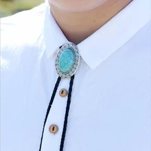 Уникальный ковбойский галстук «боло» Женская мода ювелирные изделия ожерелье галстук шеи одежда для бойфренда