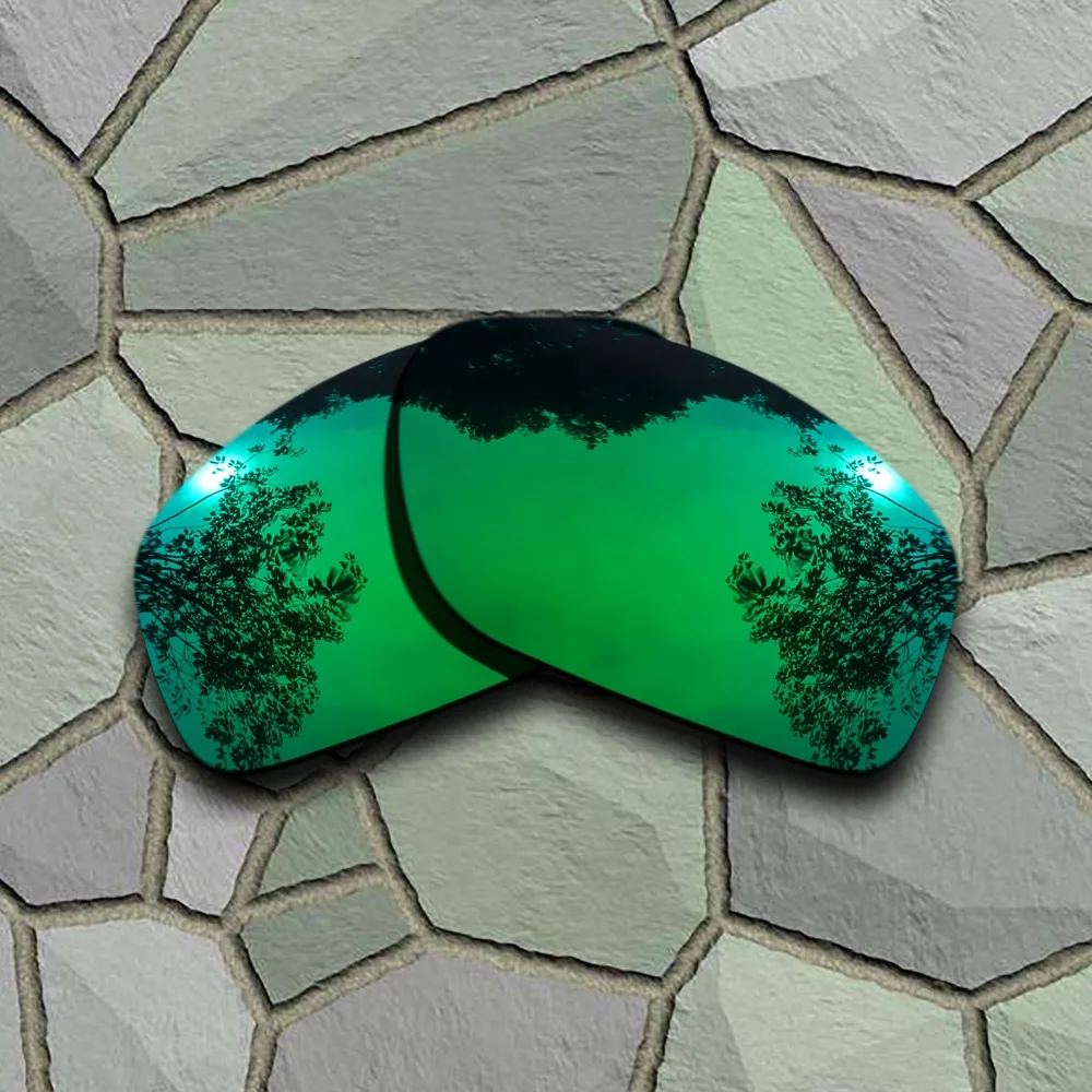 Lenti Di Ricambio Polarizzate Per Occhiali Da Sole Verde Giada Per Oakley Valve 2003