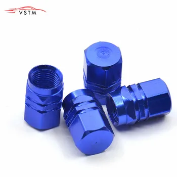 

Newest Car Accessories 4Pcs Aluminum Alloy Car Tire Valve Air Caps Universal Tyre Stem Air Cap Airtight Cover Automobiles Caps