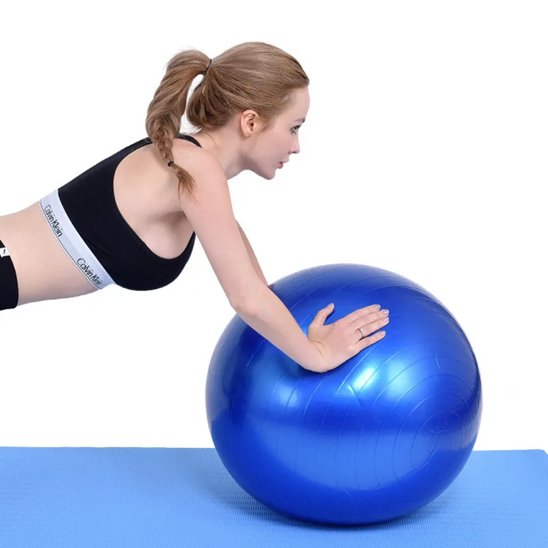 мяч для фитнеса Йога пилатеса анти скольжения тренажерный зал баланс Fitball с
