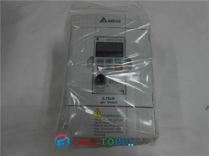 Delta Инвертор VFD привод переменной частоты VFD007M43B 3 фазы 380 в 0 75 кВт 1HP 1 ~ 400 Гц