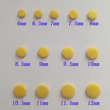 30 шт двойные маленькие накладки индивидуального размера от 6 мм до 12 мм