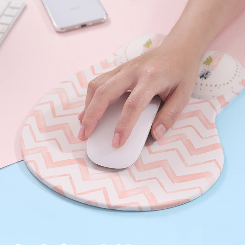 FFFAS Творческий 3D Мышь Pad Симпатичные Силиконовые мультфильм кубический коврик для мыши с упором для запястий Япония Harajuku модные делегирована покупки