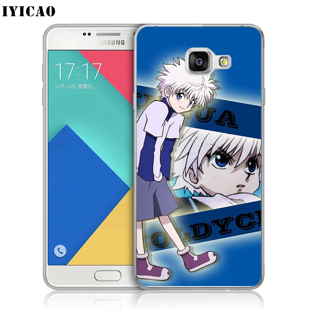 IYICAO Killua Zoldyck hunter x Мягкий силиконовый чехол для телефона Samsung A10 A30 A40 A50 A70 M10 M20 M30 TPU