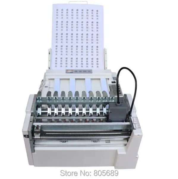 Automatic adhesive marking machine A4 double die high speed label cutting  machine cutting machine auto free shipping