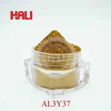 Алюминиевый пигмент, алюминий жемчужный пигмент, алюминий powder.1lot = 20 г, артикул: AL3Y37, цвет: великолепное золото, размер частиц: 30-60um;