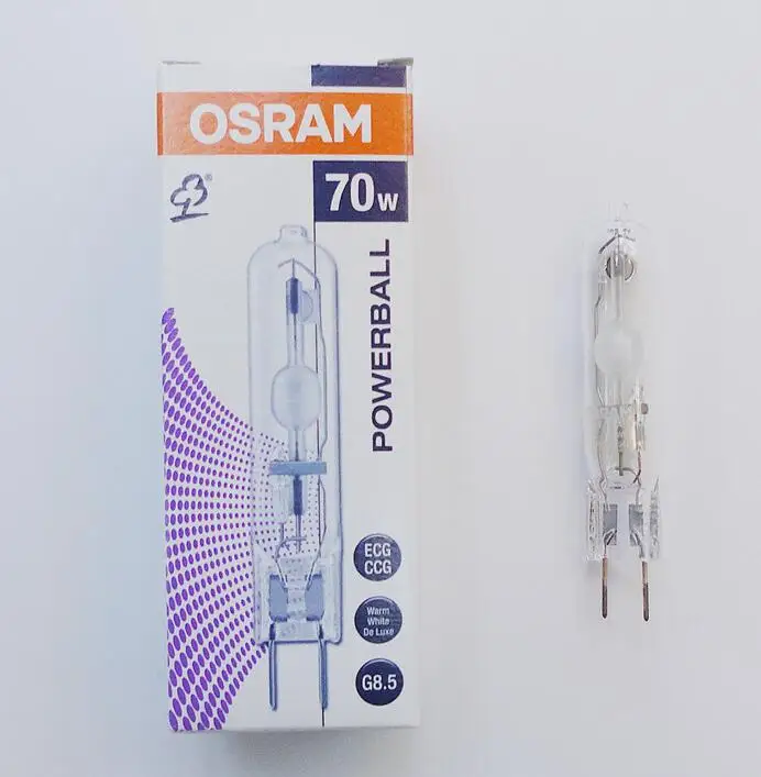 

OSRAM HCI-TC 70W/942 NDL G8.5 single-ended ceramic metal halide lamps