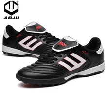 AOJU футбольные бутсы мужские легкие футбольные бутсы для продажи детские бутсы TF футбольные бутсы Chuteira Futebol 4 цвета