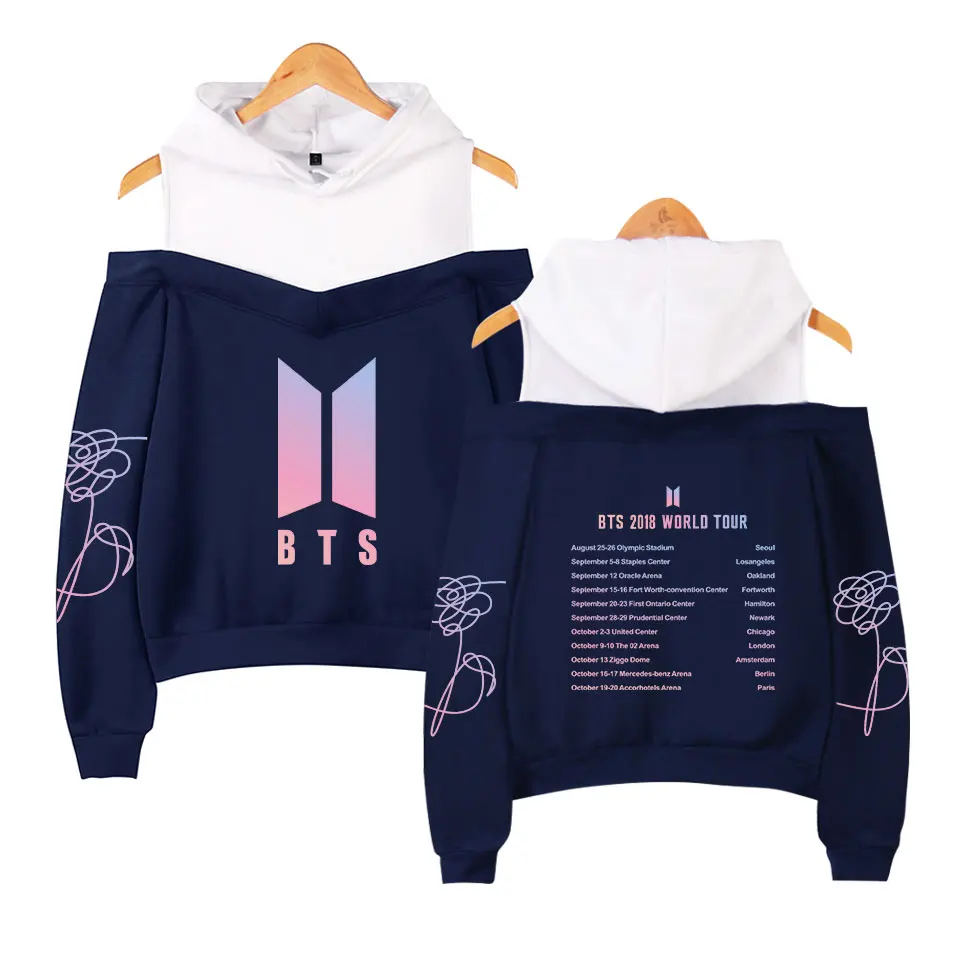 2019 BTS Idol альбом Love Yourself ответ Модные женские Bangtan мальчики с капюшоном открытыми