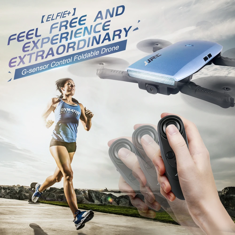 

JJRC H47 RC Drone FPV 720P with Camera Selfie Quadcopter Beauty Mode Selfie ELFIE+ HD Elfie Plus G-Sensor Helicopter Mini Drone