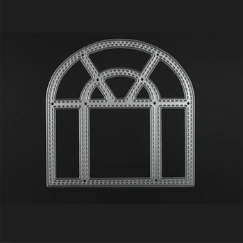 

YINISE Metal Cutting Dies For Scrapbooking Stencils WINDOW DIY Cut Paper Album Cards Making Embossing Folder Die Cuts Template