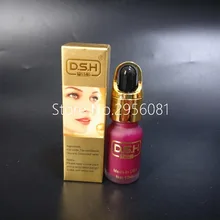 Фиолетовый красный цвета DSH импорт чернил татуаж Микро Пигмент чернила татуировки 10 мл/бутылки краски набор для карандаш для бровей