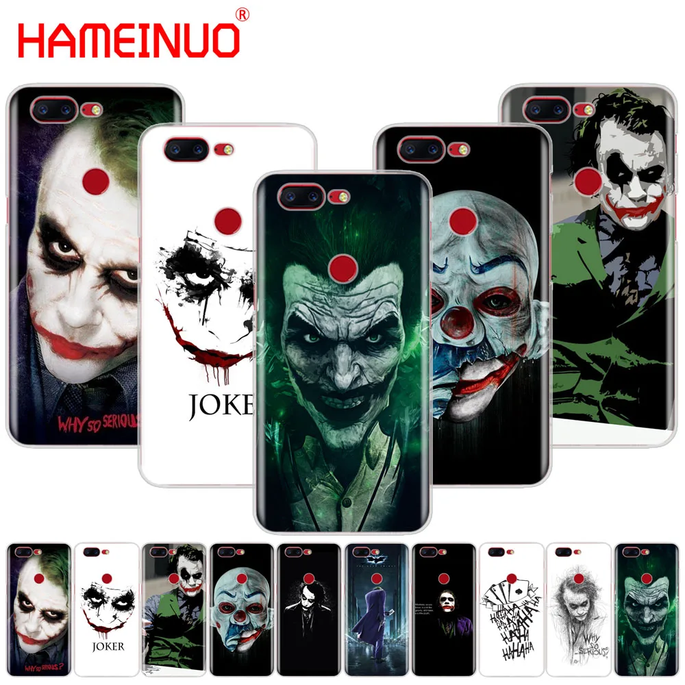 HAMEINUO Темный рыцарь Джокер крышка телефона чехол для Oneplus one plus 5 т 3 2 X a3000