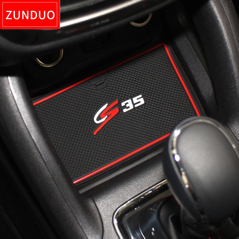 Коврик ZUNDUO со слотом для ворот CHANGAN CS35 2012 2019 коврик двери нескользящий